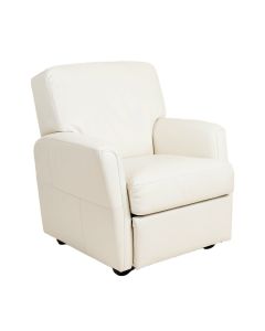 Peretsman Faux Leather Manual Recliner