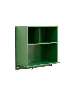 Cedar Crest Wall-Mounted Entryway Organizer Shelf - Green (synthetic illustration; no displayed measurements)