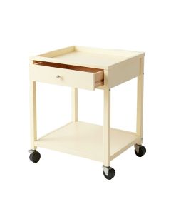 Rowan Crossing Empty Rolling Workshop Cart - Cream