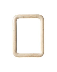 Linden Arc Framed Wall Mirror - White