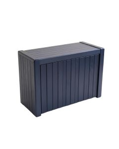 Reed Canyon Narrow Outdoor Storage Bench - Navy (synthetic illustration; no displayed measurements)