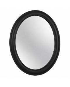 Hill Branch Framed Wall Mirror - Black