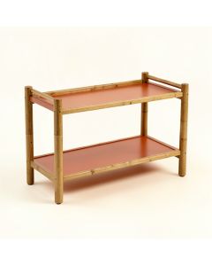 River Bluff Empty Countertop Canister Rack - Terracotta (synthetic illustration; no displayed measurements)