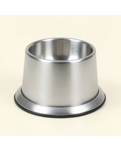 Pet Stainless Steel Non-Slip Elevated Feeder (synthetic illustration; no displayed measurements)