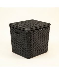 Oak Bend Laundry Hamper - Black (synthetic illustration; no displayed measurements)