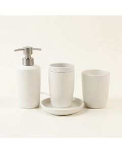 Wilshire Paris 4 Piece Bathroom Accessory Set (synthetic illustration; no displayed measurements)