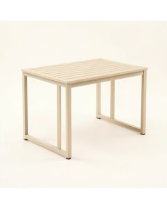 Laurel Bluff Patio Table - Beige (synthetic illustration; no displayed measurements)
