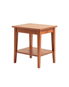 Field Bend Side Table - Terracotta (synthetic illustration; no displayed measurements)
