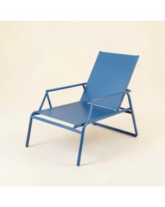 Slate Branch Outdoor Lounge Chair - Blue (synthetic illustration; no displayed measurements)