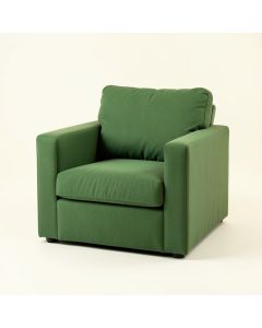 Wren Crossing Upholstered Armchair - Green (synthetic illustration; no displayed measurements)