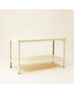 Clay Bridge Empty Workshop Workbench - Ivory (synthetic illustration; no displayed measurements)