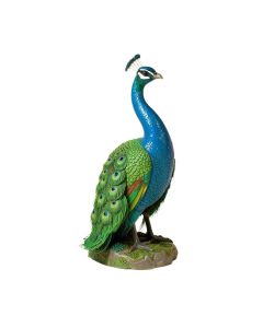 Cankton Colorful Peacock Statue