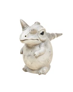 Baby Triceratops Dino Egg Statue