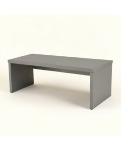 Brook Fold Desktop Monitor Riser - Gray (synthetic illustration; no displayed measurements)