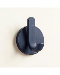 Bay Bend Wall-Mounted Robe Hook - Navy (synthetic illustration; no displayed measurements)