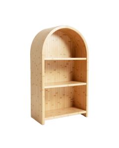 Moss Branch Freestanding Bookcase - Beige