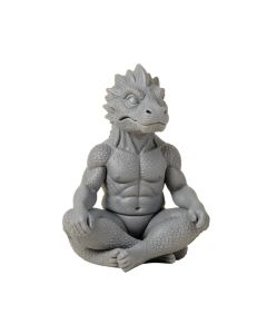 Thermia Whimsical Meditating Dragon Fists Inner Qi Strength Power Figurine