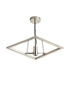 Belisle 8 - Light Lantern Square / Rectangle Chandelier (synthetic illustration; no displayed measurements)