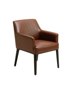 Aki Upholstered Metal Side Chair