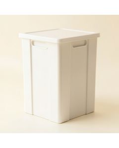 Ash Brook Closed Outdoor Storage Box - White (synthetic illustration; no displayed measurements)