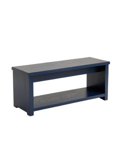 Stone Brook Indoor Bench - Navy (synthetic illustration; no displayed measurements)