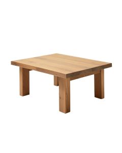 Tunay Solid Wood Coffee Table (synthetic illustration; no displayed measurements)