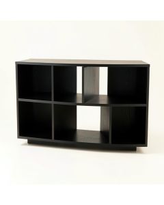 Holly Bluff Desktop Shelving Unit - Black (synthetic illustration; no displayed measurements)