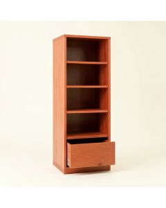 Meadow Brook Narrow Cubby Tower - Terracotta (synthetic illustration; no displayed measurements)