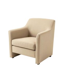 Carvey Cotton Upholstered Parsons Chair In Multicolor