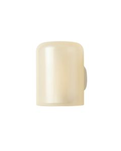Moss Canyon Wall Sconce Mounted On A Plain Wall - Ivory (synthetic illustration; no displayed measurements)