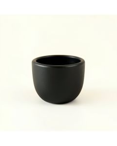 Elm Bluff Empty Candle Holder - Black (synthetic illustration; no displayed measurements)