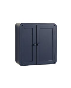 Fern Crossing Wall-Mounted Entry Cabinet - Navy (synthetic illustration; no displayed measurements)