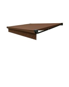 Manual Retraction Side Awning In Brown