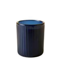 Ash Branch Empty Candle Holder - Navy (synthetic illustration; no displayed measurements)