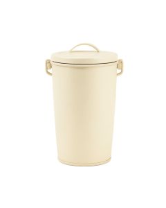 Hazel Bridge Storage Canister With Lid - Ivory