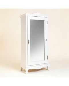 Tomaso Hand Painted Jewelry Armoire With Mirror (synthetic illustration; no displayed measurements)