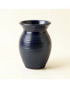 Harbor Canyon Empty Decorative Vase - Navy (synthetic illustration; no displayed measurements)