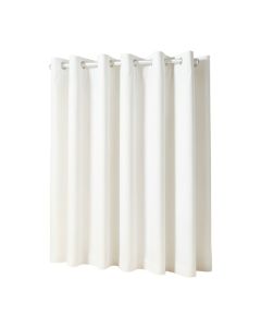 Lineberry Solid Color Max Blackout Thermal Grommet Single Curtain Panel