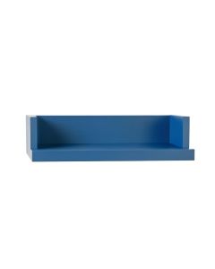 Olive Arc Wall-Mounted Shelf - Blue