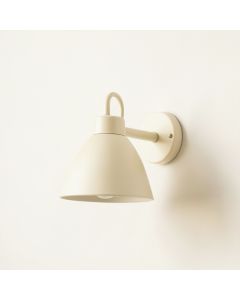 Alder Canyon Wall Sconce Mounted On A Plain Wall - Ivory (synthetic illustration; no displayed measurements)