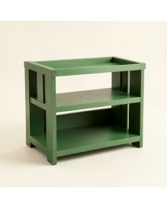 Stone Arc Empty Countertop Canister Rack - Green (synthetic illustration; no displayed measurements)