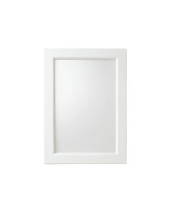 Hill Canyon Framed Wall Mirror - White