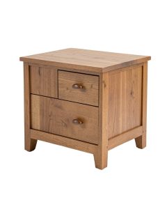Marone 1 - Drawer Solid Wood Nightstand