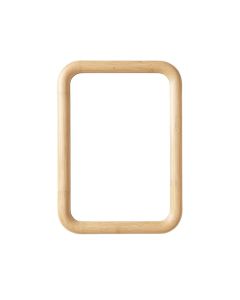 Linden Canyon Framed Wall Mirror - Beige