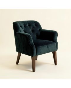 Editha Tufted Velvet Side Chair (synthetic illustration; no displayed measurements)
