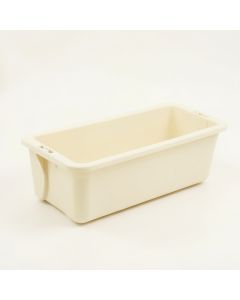 Ash Canyon Empty Railing Planter With Integral Brackets - Ivory (synthetic illustration; no displayed measurements)