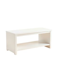 Bay Bridge Indoor Bench - White
