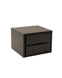 Briar Dell Small-Parts Storage Drawer Cabinet - Black (synthetic illustration; no displayed measurements)