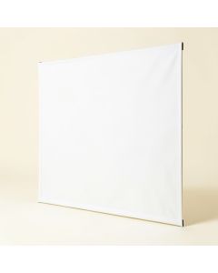 Pop-Up Cinema White 41 '' X 73 '' Portable Wall/Celling Mounted Projection Screen (synthetic illustration; no displayed measurements)