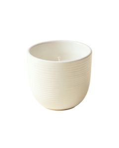 Hill Canyon Empty Candle Holder - White (synthetic illustration; no displayed measurements)